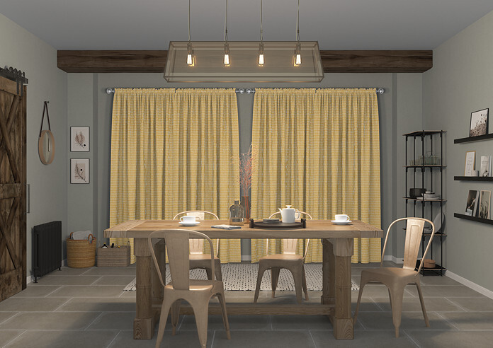 Ditto, Saffron - Made to Measure Curtains - Image 7